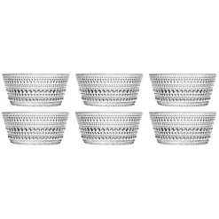 Kastehelmi Bowl 23 cl Clear, 6 Pcs