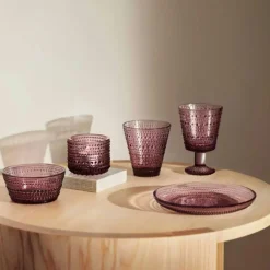 Kastehelmi Candle Holder 6,4 cm, Heather