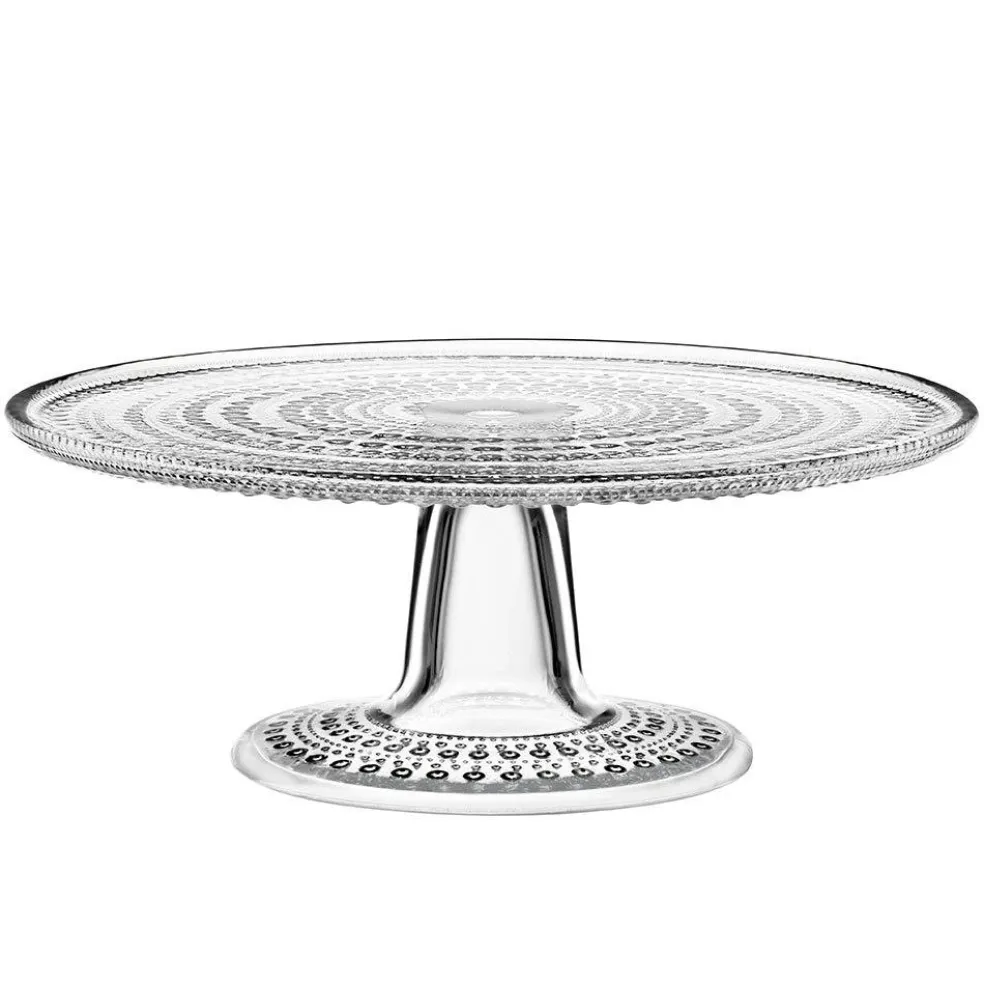 Kastehelmi Cookie Plate Ø31,5 cm, Clear