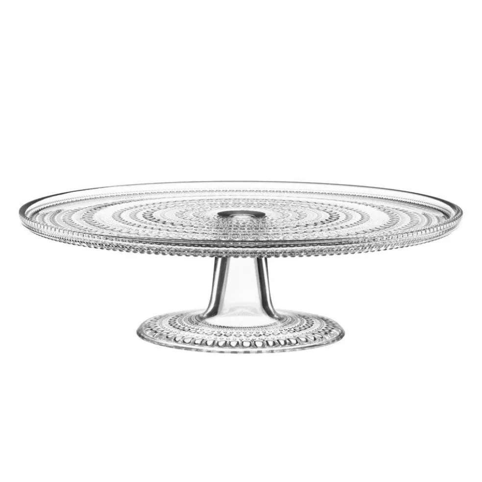 Kastehelmi Cookie Plate Ø31,5 cm, Clear