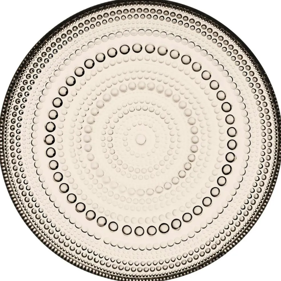 Kastehelmi Side Plate 17 cm, Clear