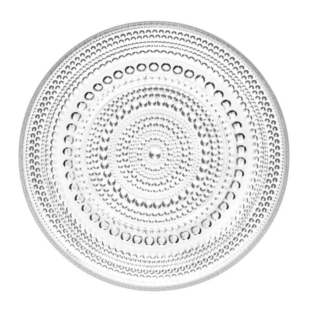 Kastehelmi Side Plate 17 cm, Clear