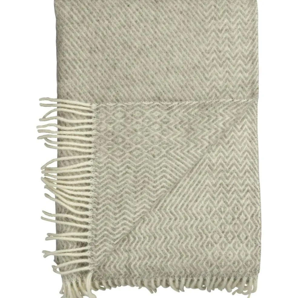 Kattefot Throw 150x220 cm, Light Grey