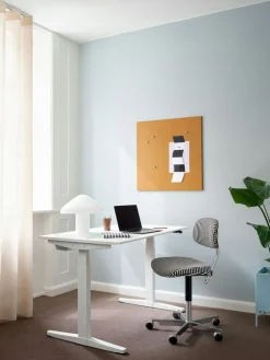 Kevi 2533 Office Chair, Black Veneer / Polished Aluminium