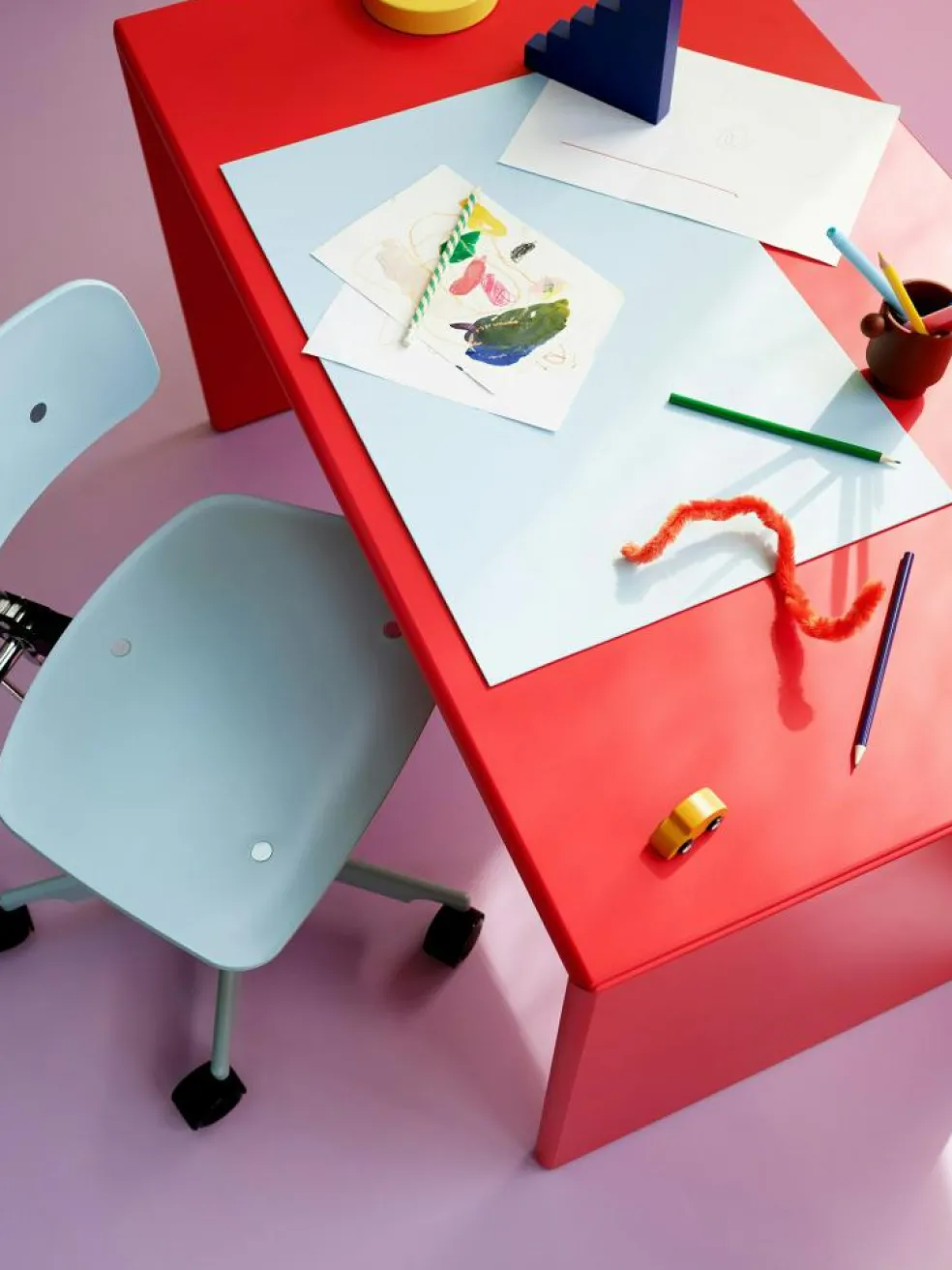 Kevi 2533J Swivel Chair For Children, Flint