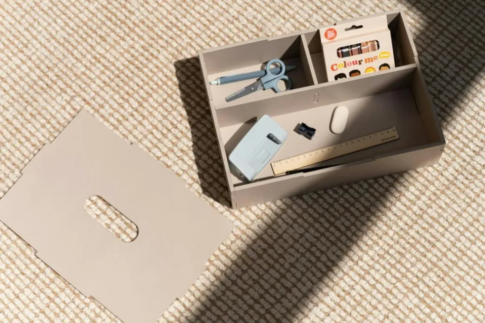 Kiddo Storage Box 24x33.5 cm, Olive Green