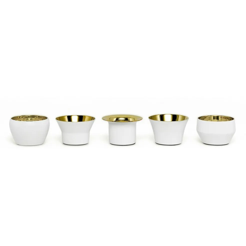 Kin Candle Holder 5 pcs, Brass