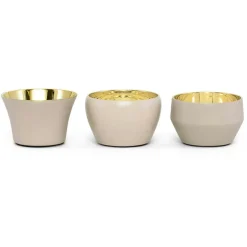 Kin Candle Holders 3-pack, Brass