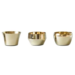 Kin Candle Holders 3-pack, Brass