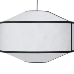 Kite Pendant White / Black, Ø55 cm