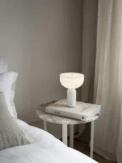 Kizu Table Lamp Portable, Gris Du Marais