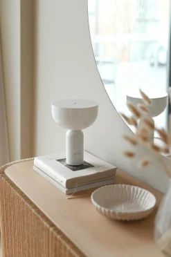 Kizu Table Lamp Portable, Gris Du Marais