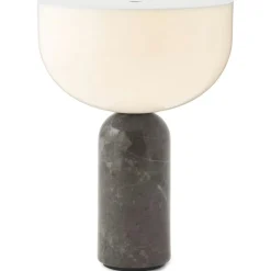 Kizu Table Lamp Portable, Gris Du Marais
