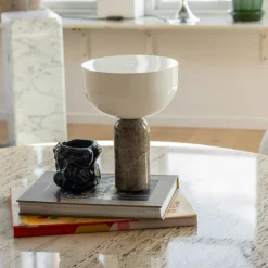 Kizu Table Lamp Portable, Gris Du Marais