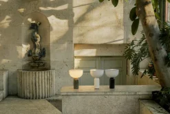 Kizu Table Lamp Portable, Gris Du Marais