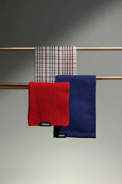 Knitted Kitchen Towel, Latte