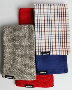 Knitted Kitchen Towel, Latte