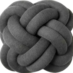 Knot Cushion, Orange Red