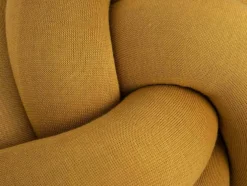 Knot Cushion XL, Yellow
