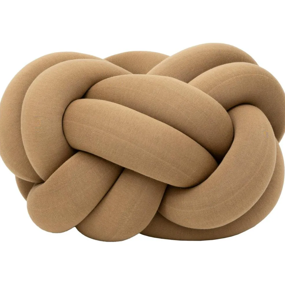 Knot Cushion XL, Yellow