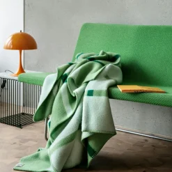 Knut Throw 135x200 cm, Lime