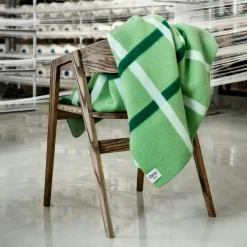 Knut Throw 135x200 cm, Lime