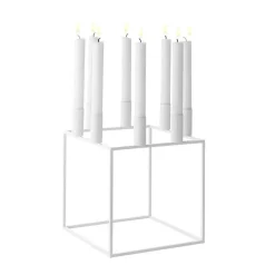 Kubus 8 Candle Holder, Black