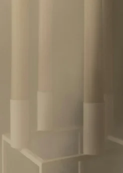 Kubus 4 Candle Holder, Olive