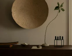 Kubus 4 Candle Holder, Olive