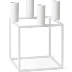 Kubus 4 Candle Holder, Olive