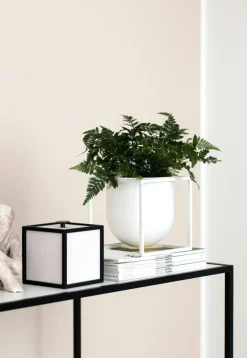 Kubus Flower Pot 14, white