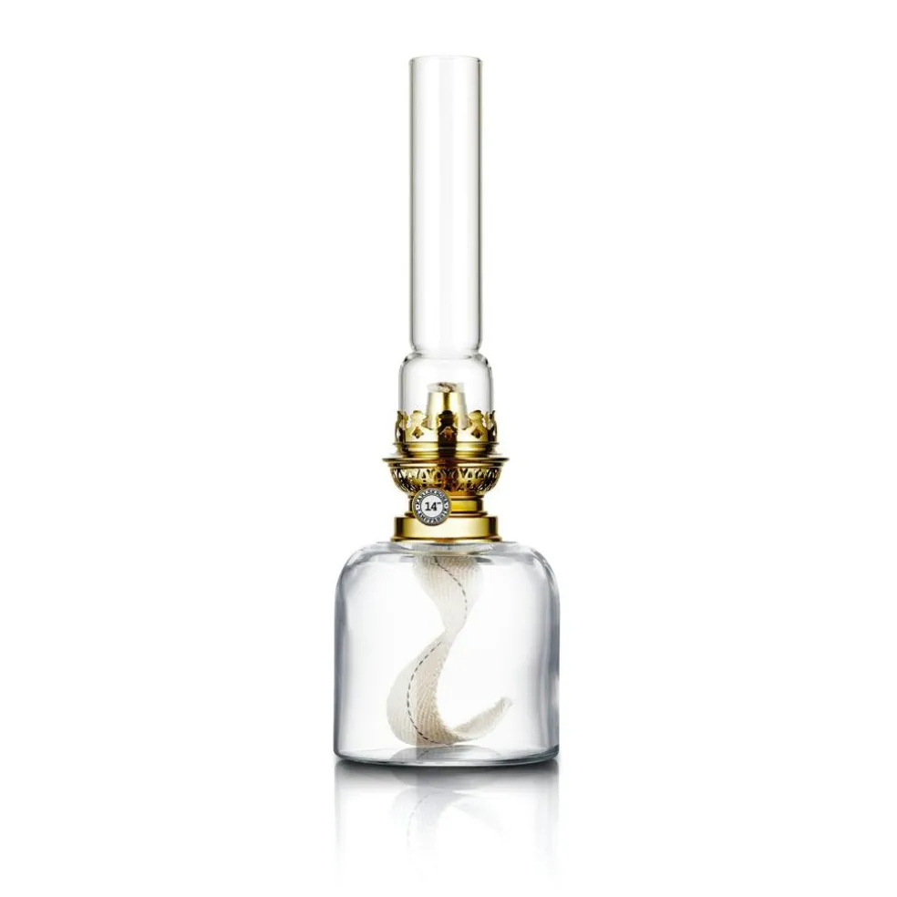 Kungsholmen Kerosene Lamp, Green