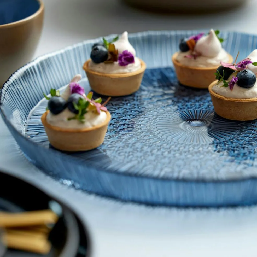 Kusintha Serving Dish 30 cm, Blue