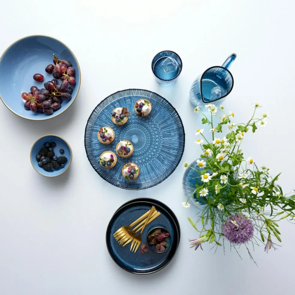 Kusintha Serving Dish 30 cm, Blue