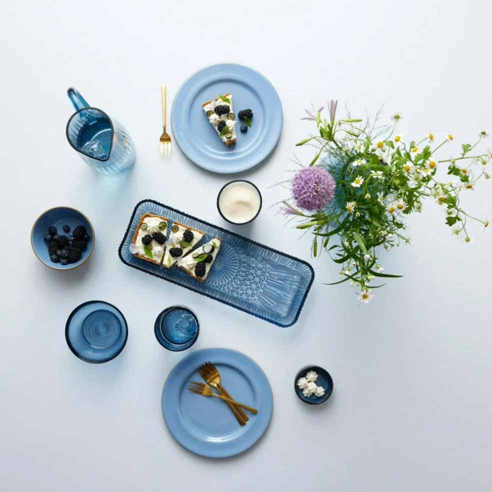 Kusintha Serving Dish 14x38 cm, Blue