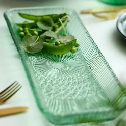 Kusintha Serving Dish 14x38 cm, Blue