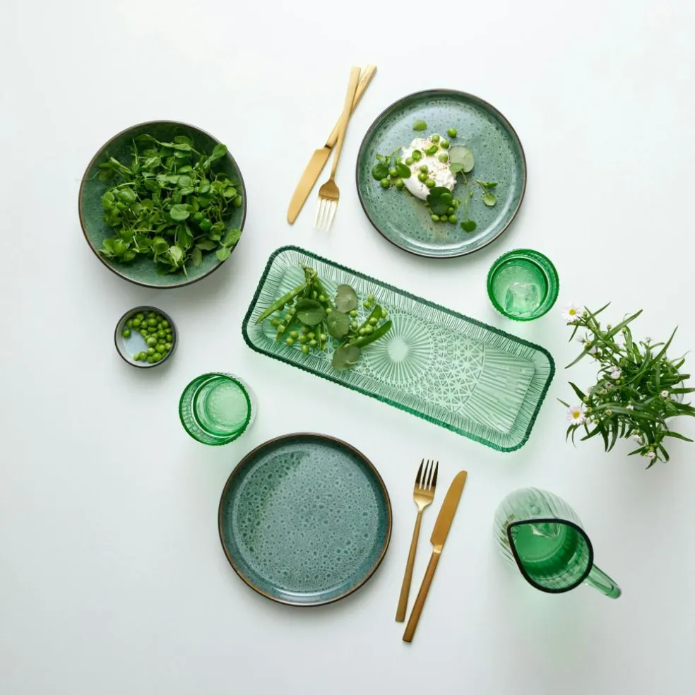 Kusintha Serving Dish 14x38 cm, Blue