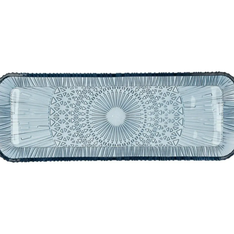 Kusintha Serving Dish 14x38 cm, Blue