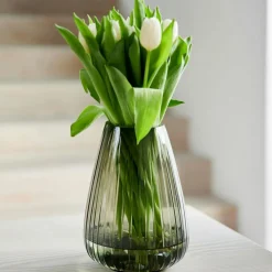 Kusintha Vase 22 cm, Smokey Grey