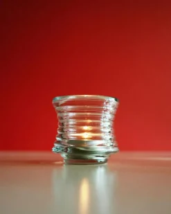 Kyoto Candle Holder 11.5 cm, Clear