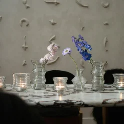 Kyoto Candle Holder 9 cm, Clear