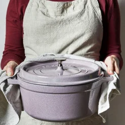 La Cocotte Cast Iron Pot 5,25 L, Eucalyptus