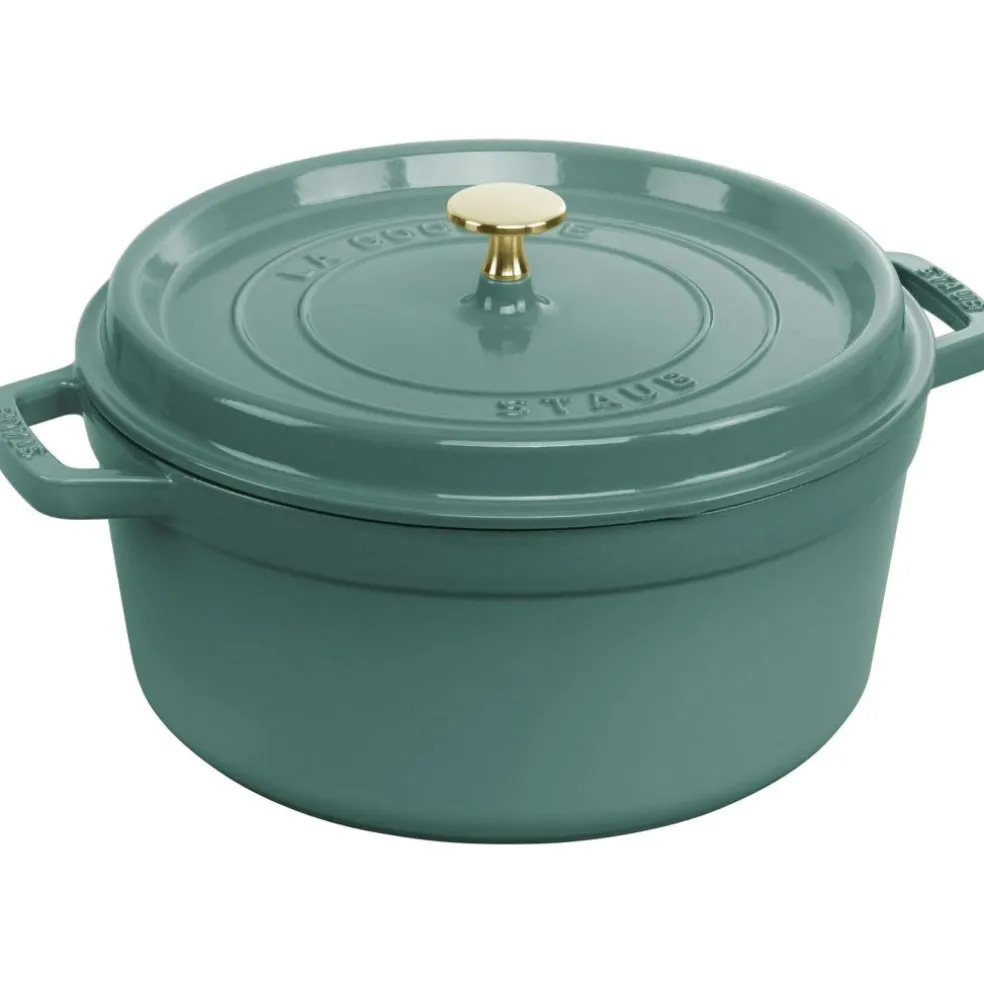 La Cocotte Cast Iron Pot 5,25 L, Eucalyptus