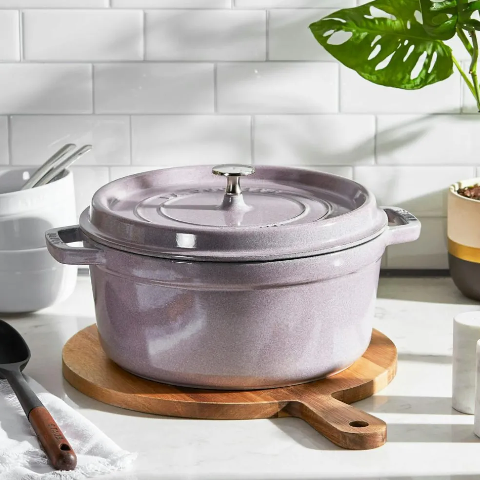 La Cocotte Cast Iron Pot 5,25 L, Eucalyptus