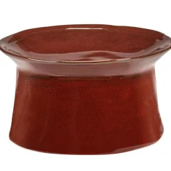 La Mère Bowl With Foot, Venetian Red