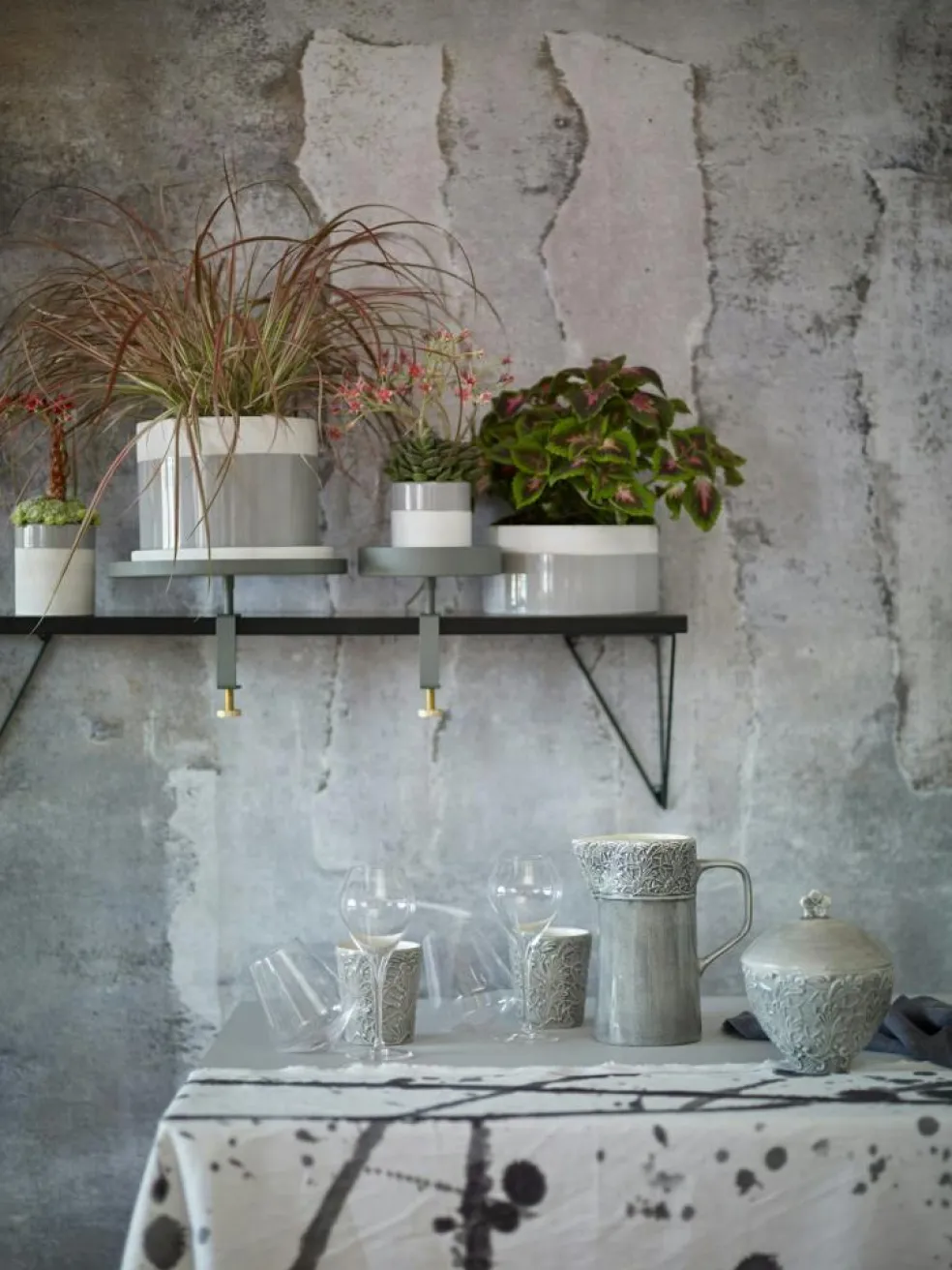 Lace Mug 30 cl, Pink