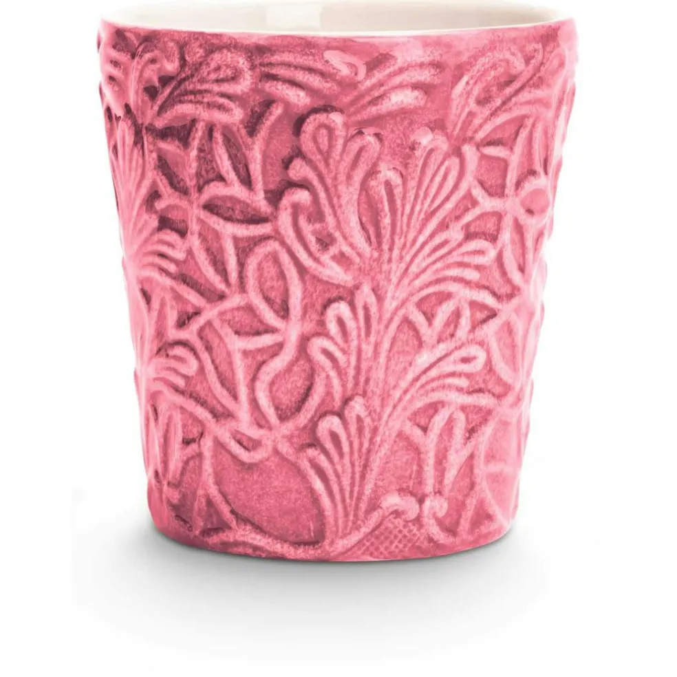 Lace Mug 30 cl, Pink