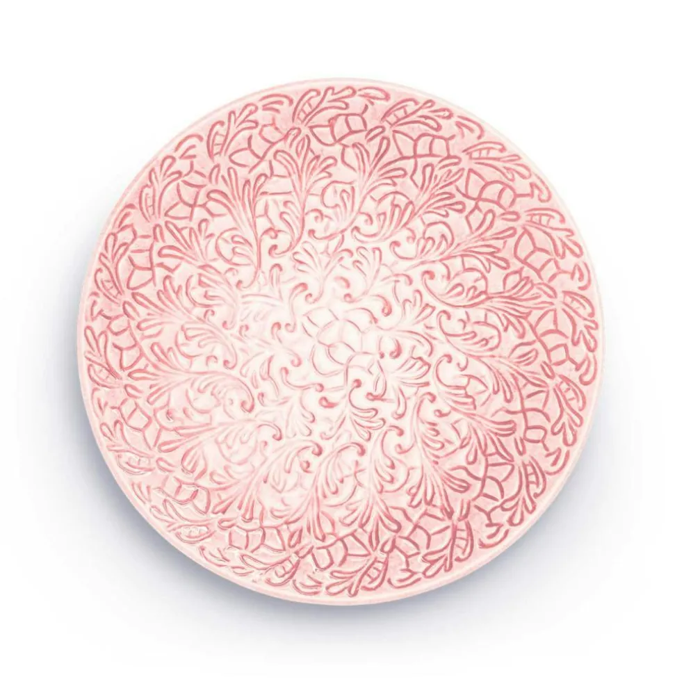 Lace Plate 20 cm, Blue