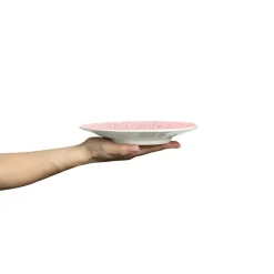 Lace Plate 20 cm, Blue