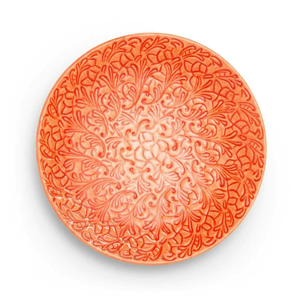 Lace Plate 20 cm, Blue